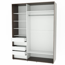 Sliding wardrobe 1800х2200х600 maximum filling